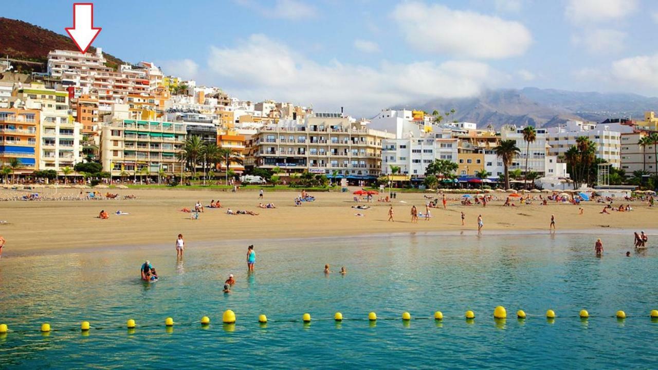 Ocean View Cactus I , Over Los Cristianos, Playa Las Vistas Apartment Los Cristianos  Bagian luar foto